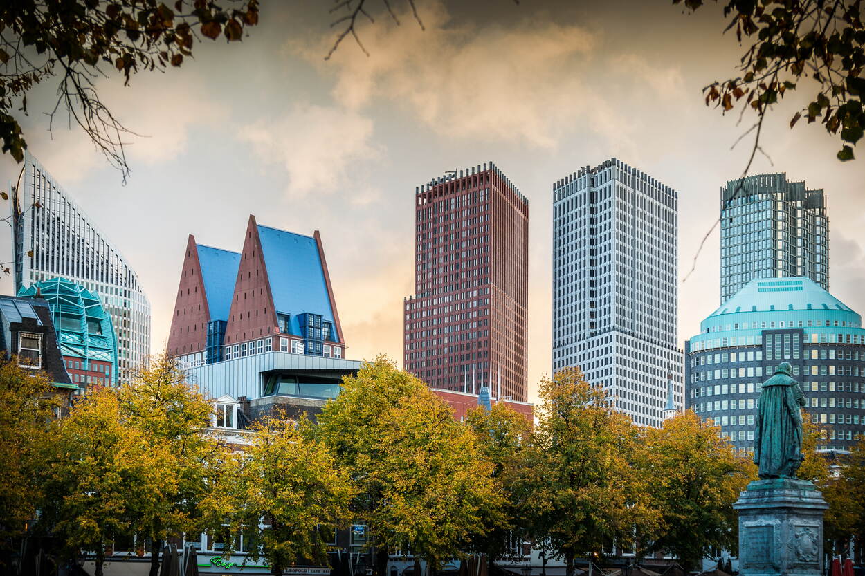 Afbeelding: skyline van Den Haag